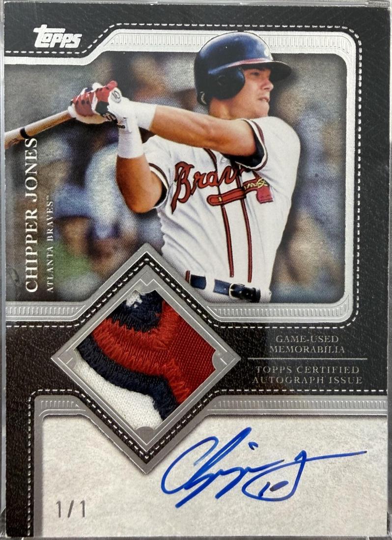Chipper Jones [Platinum] #TFAP-CJ