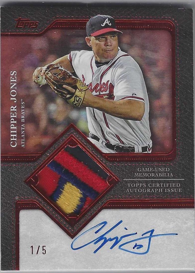 Chipper Jones [Red] #TFAP2-CJ