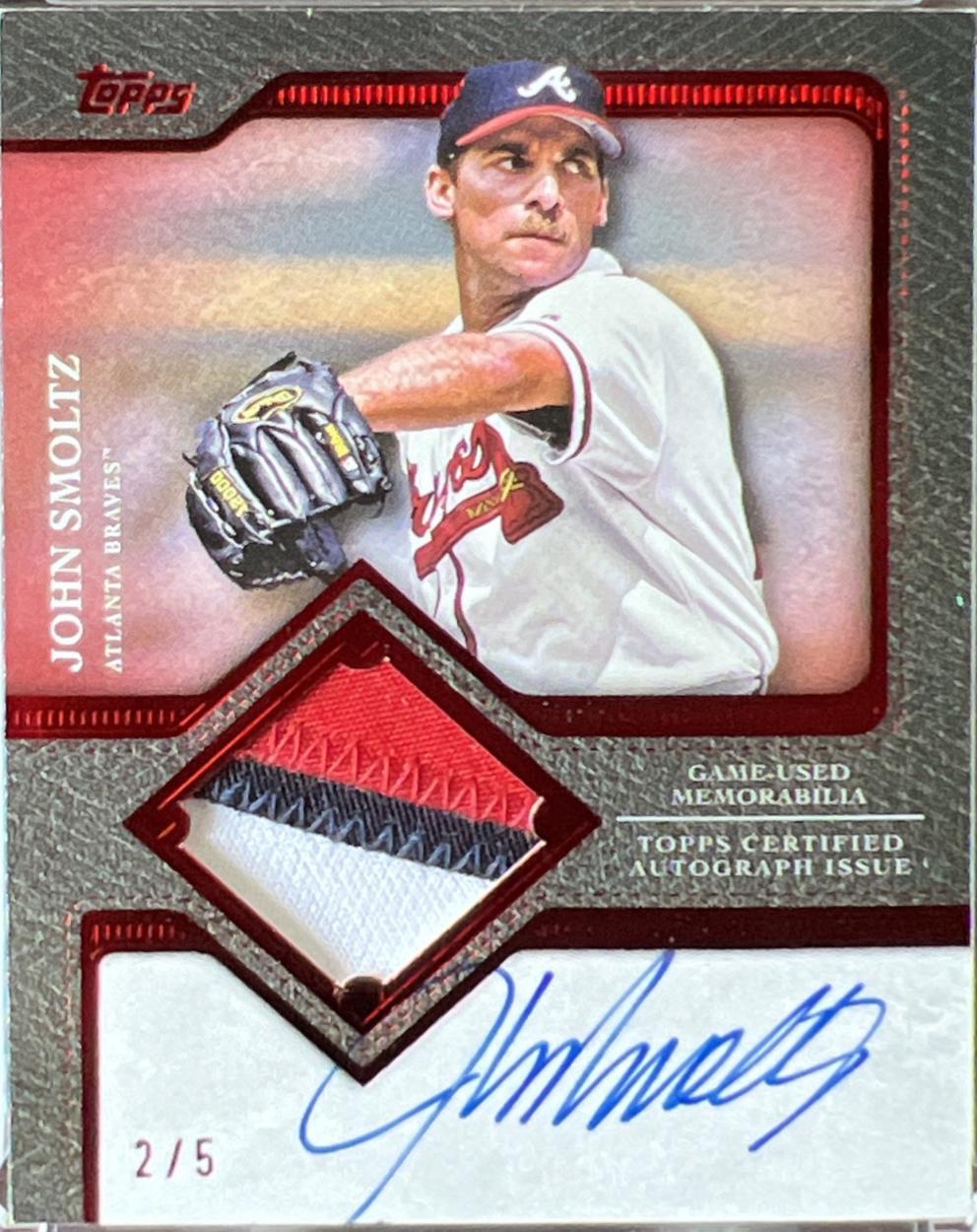 John Smoltz [Red] #TFAP-JSM
