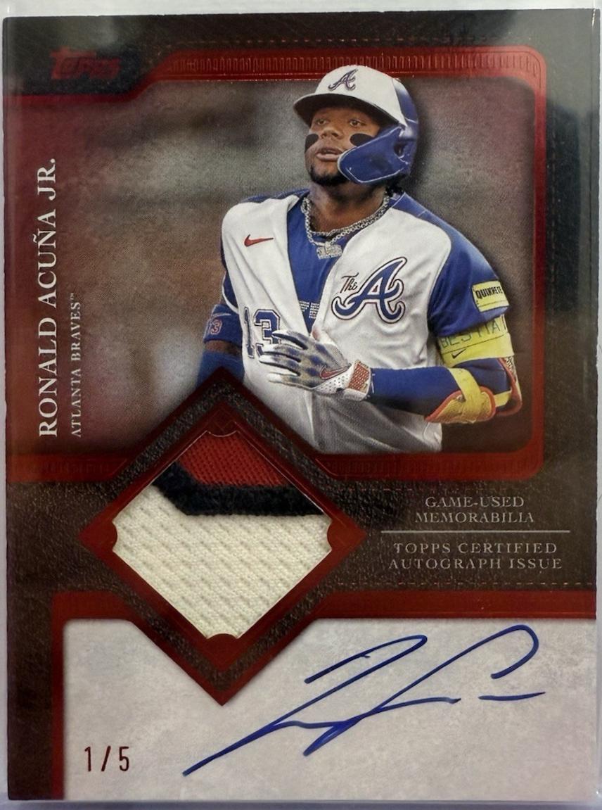 Ronald Acuna Jr. [Red] #TFAP-RAJ
