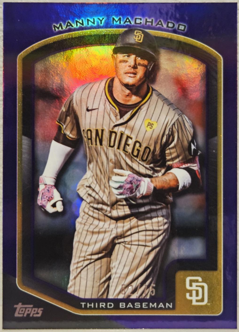 Manny Machado [Purple Foil] #91