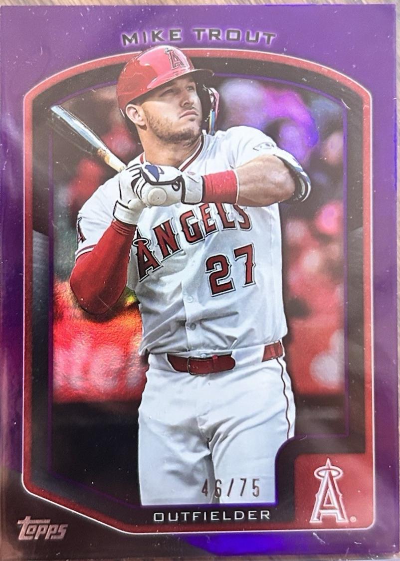 Mike Trout [Purple Foil] #27