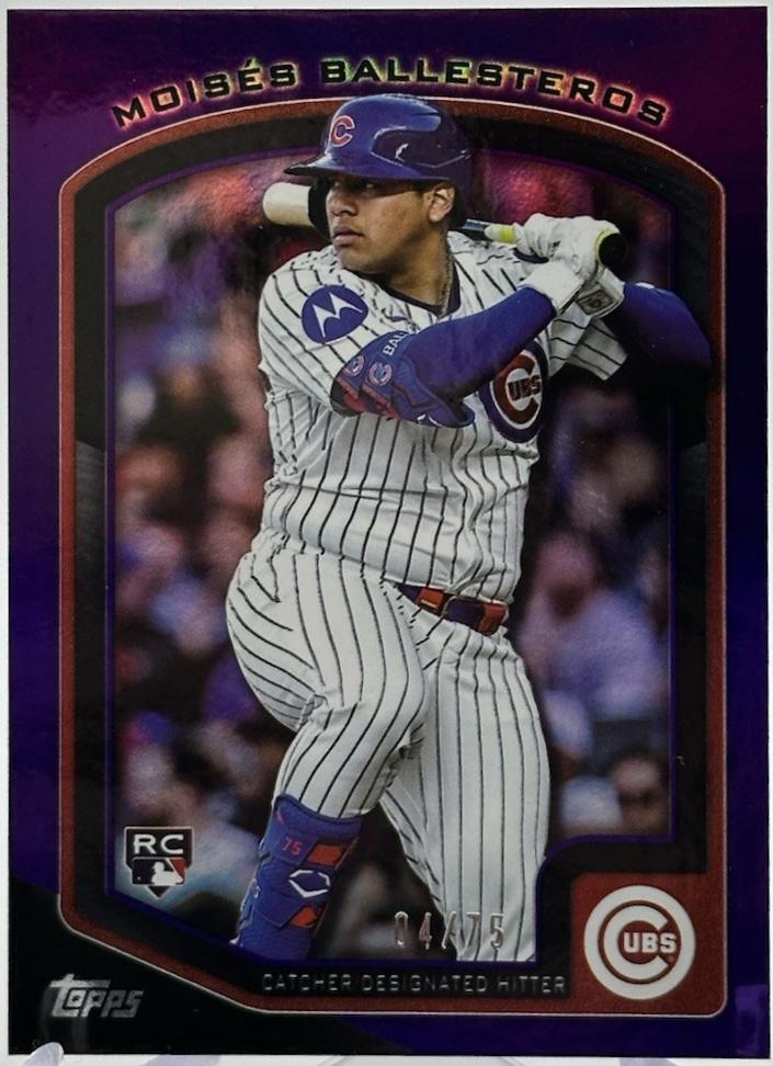 Moises Ballesteros [Purple Foil] #53