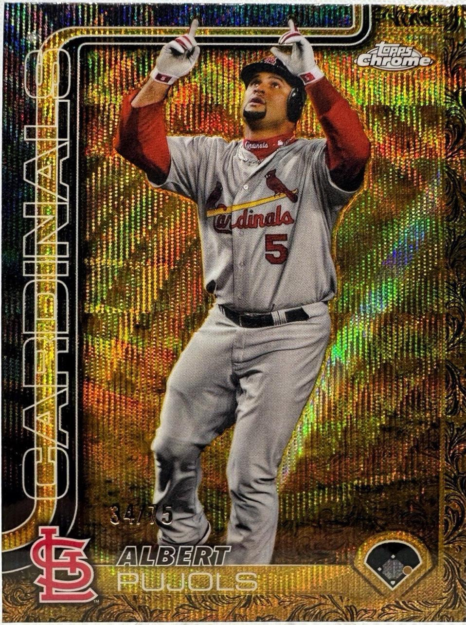 Albert Pujols [Gold Wave] #199