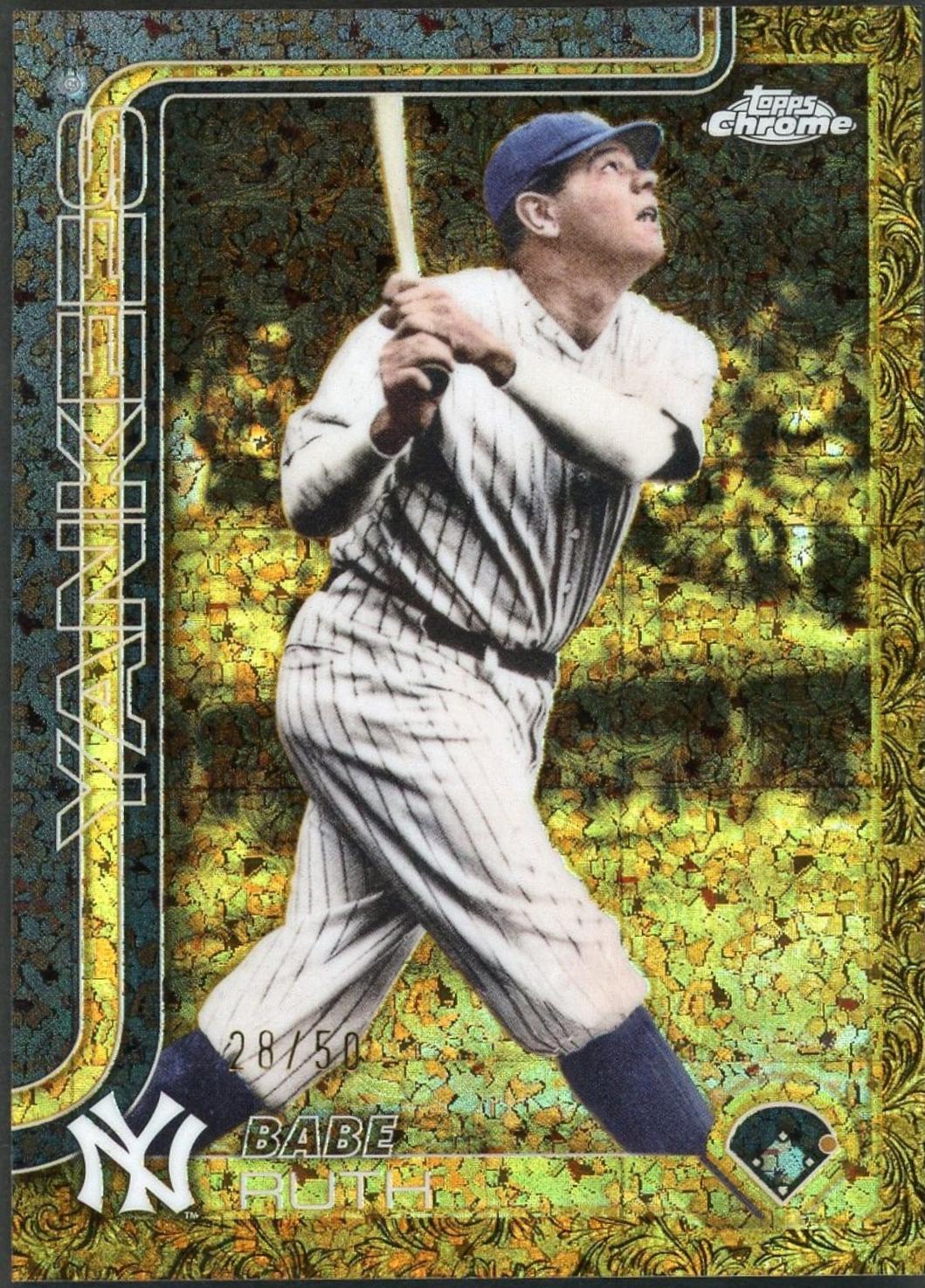 Babe Ruth [Gold Mini Diamond] #3
