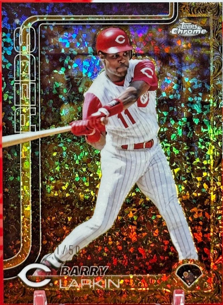 Barry Larkin [Gold Mini Diamond] #132