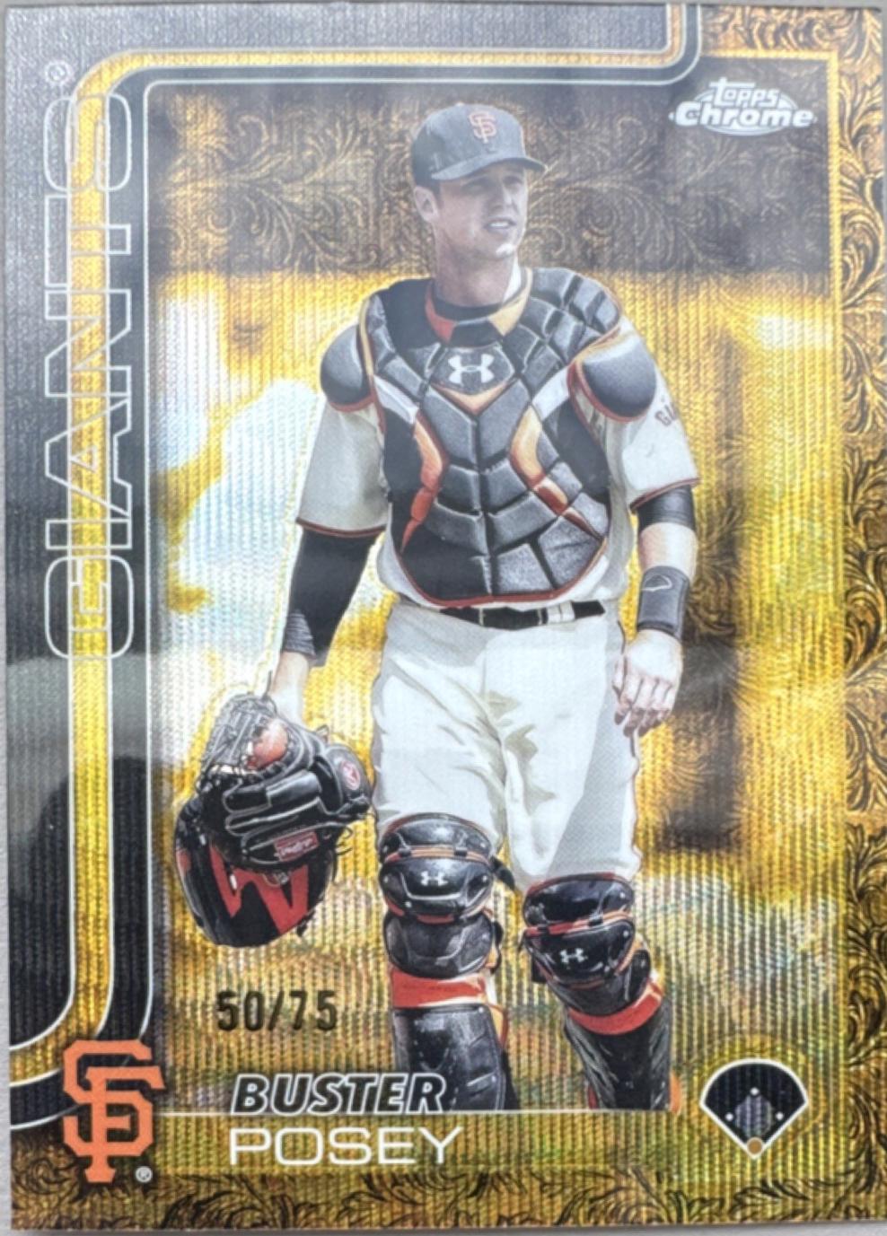 Buster Posey [Gold Wave] #16