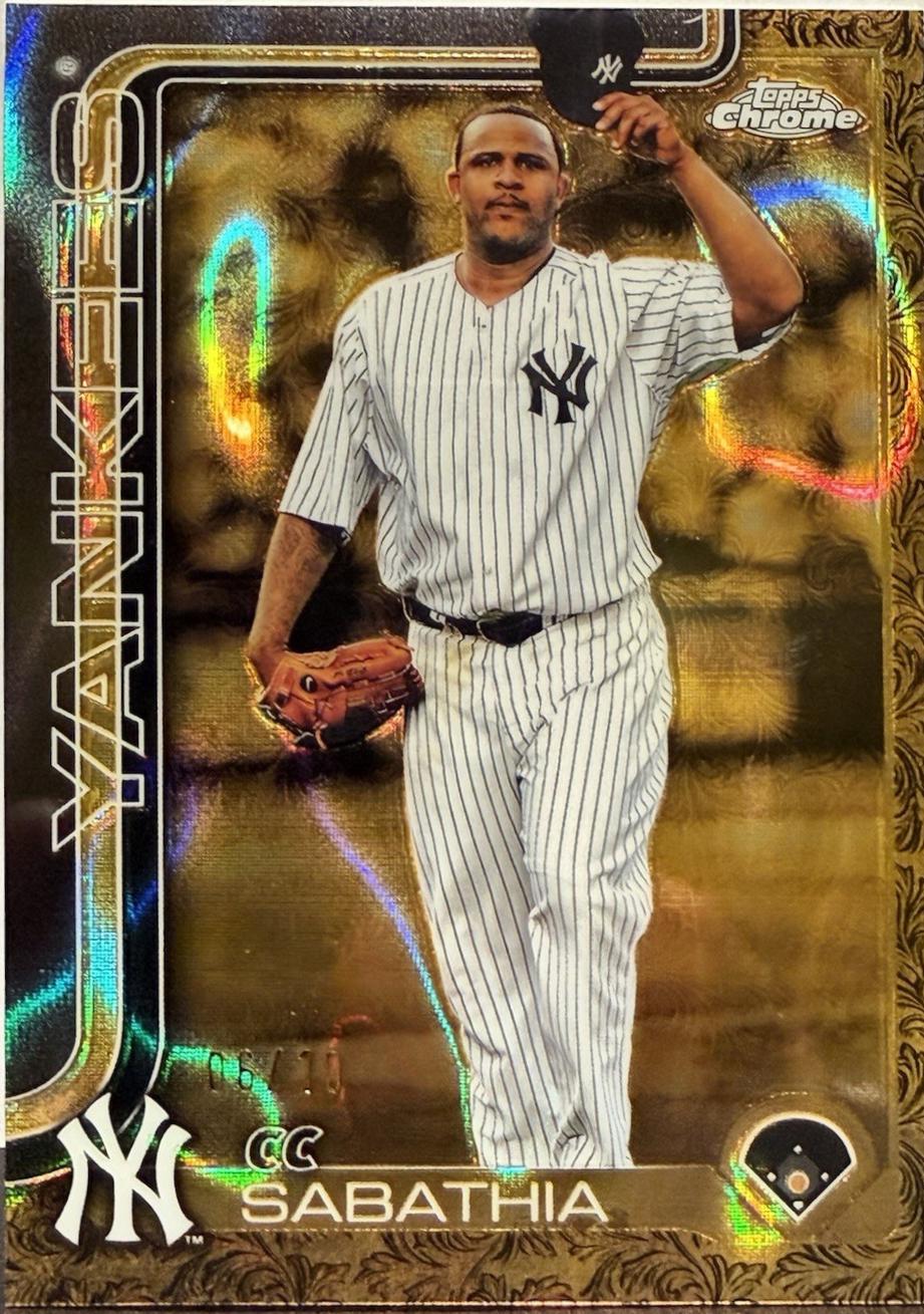 CC Sabathia [Gold Lava] #101