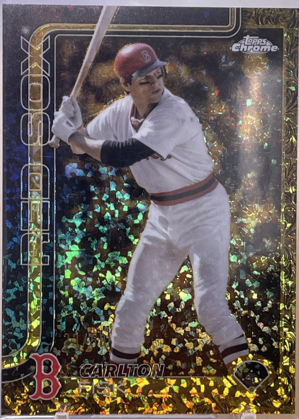 Carlton Fisk [Gold Mini Diamond] #127