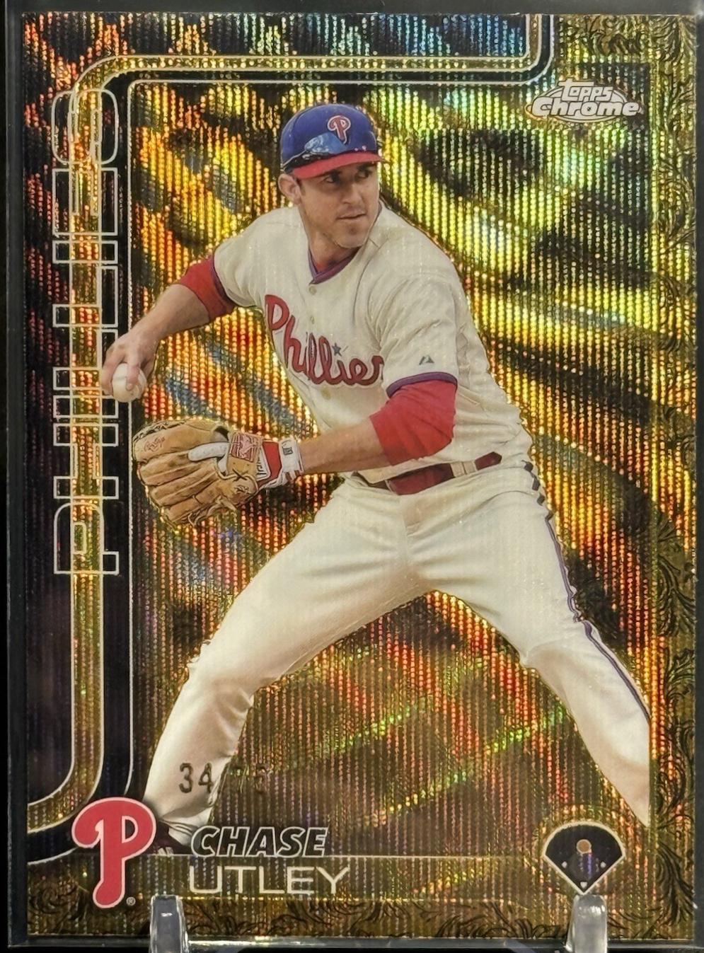 Chase Utley [Gold Wave] #69