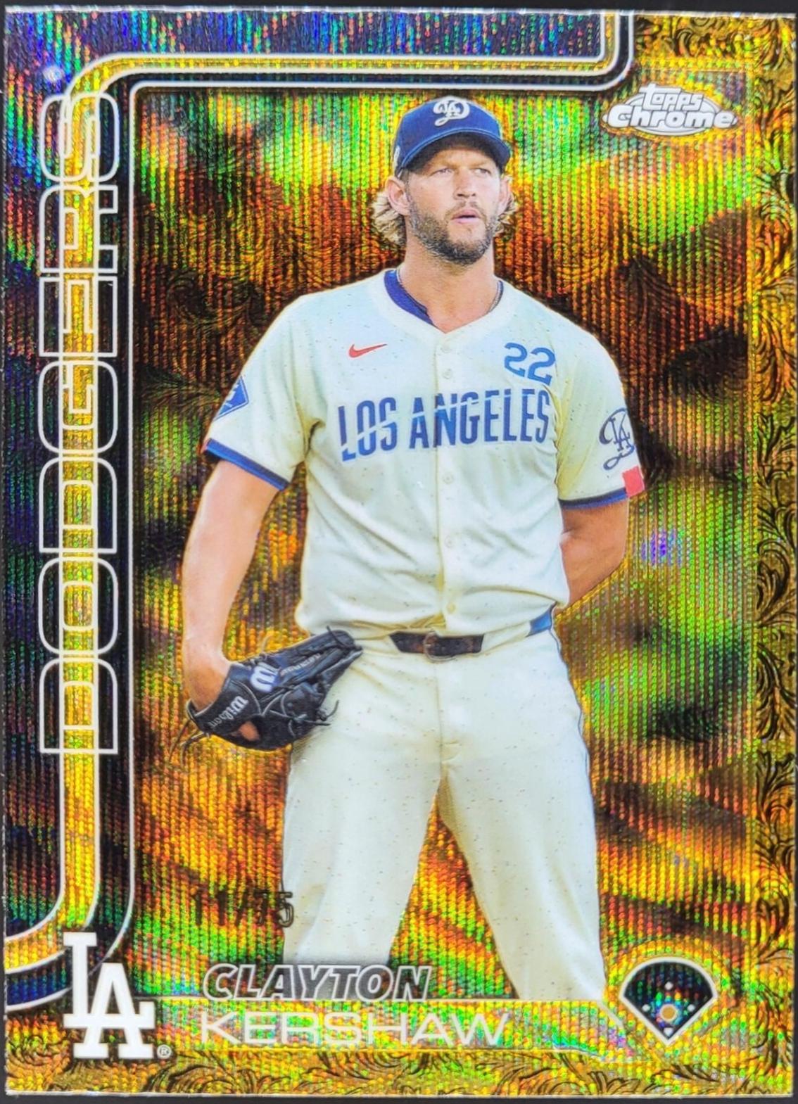 Clayton Kershaw [Gold Wave] #186