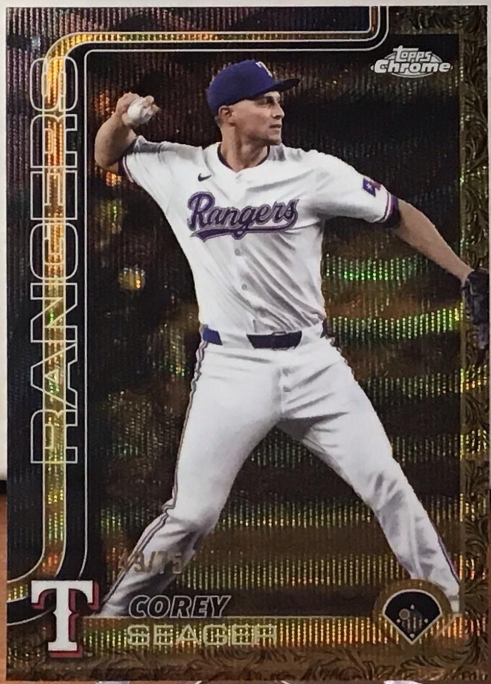 Corey Seager [Gold Wave] #106