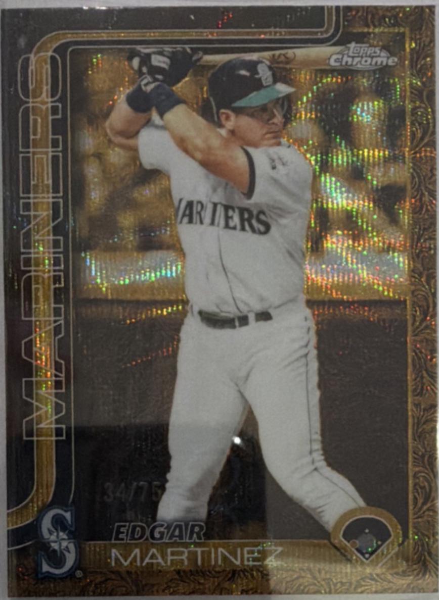 Edgar Martinez [Gold Mini Diamond] #153