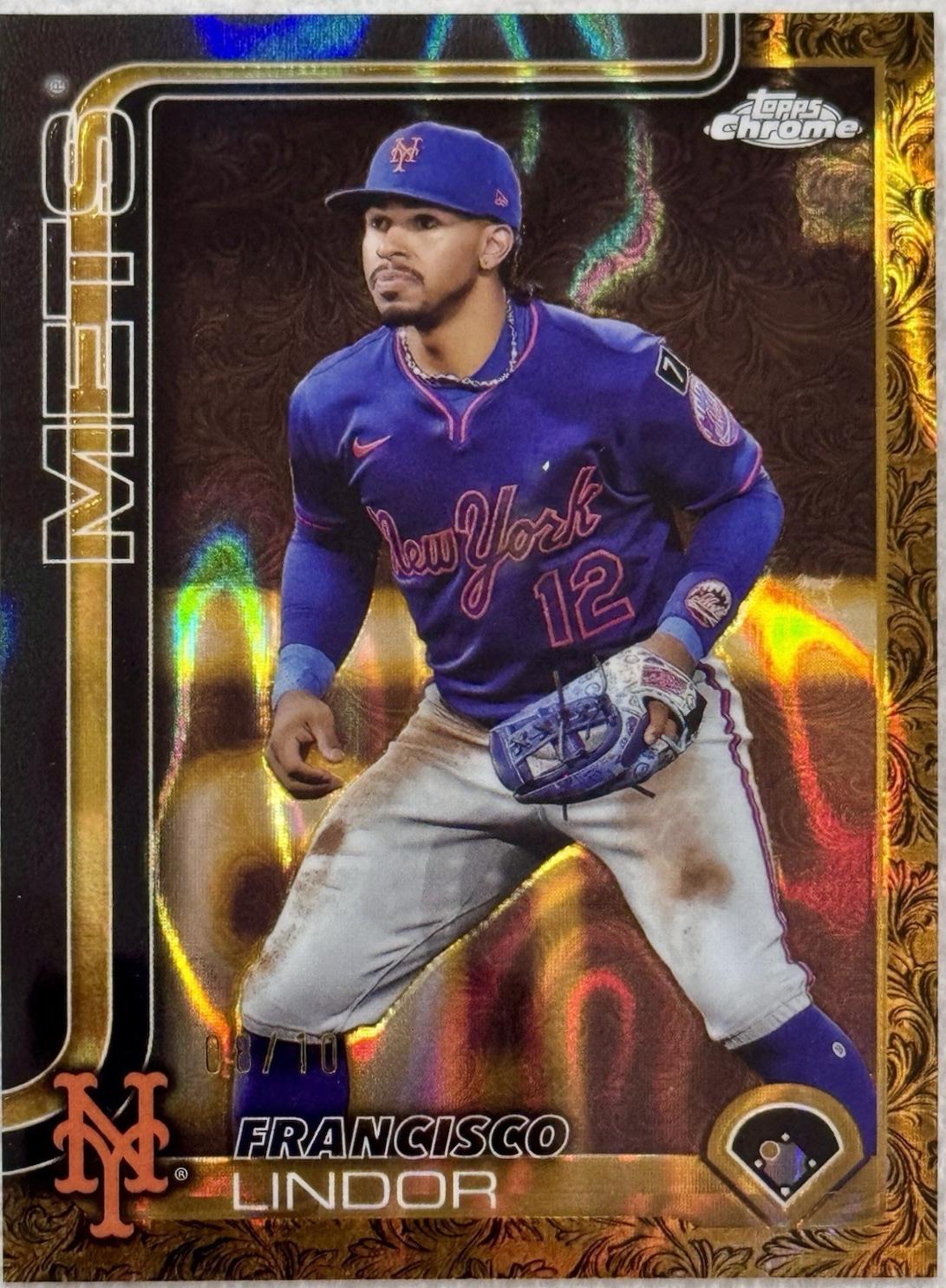 Francisco Lindor [Gold Lava] #1