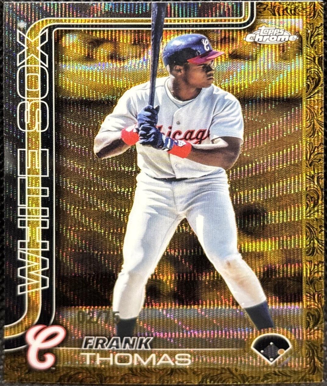 Frank Thomas [Gold Wave] #105