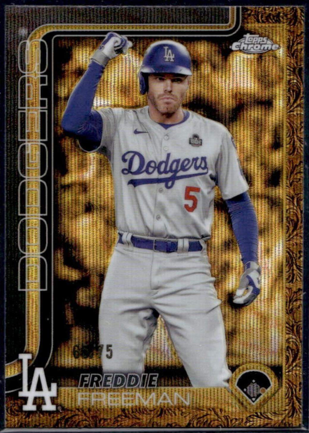 Freddie Freeman [Gold Wave] #25