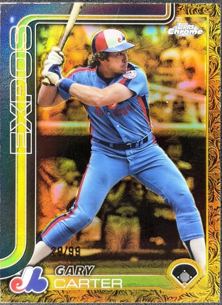 Gary Carter [Electroblack Gold] #37