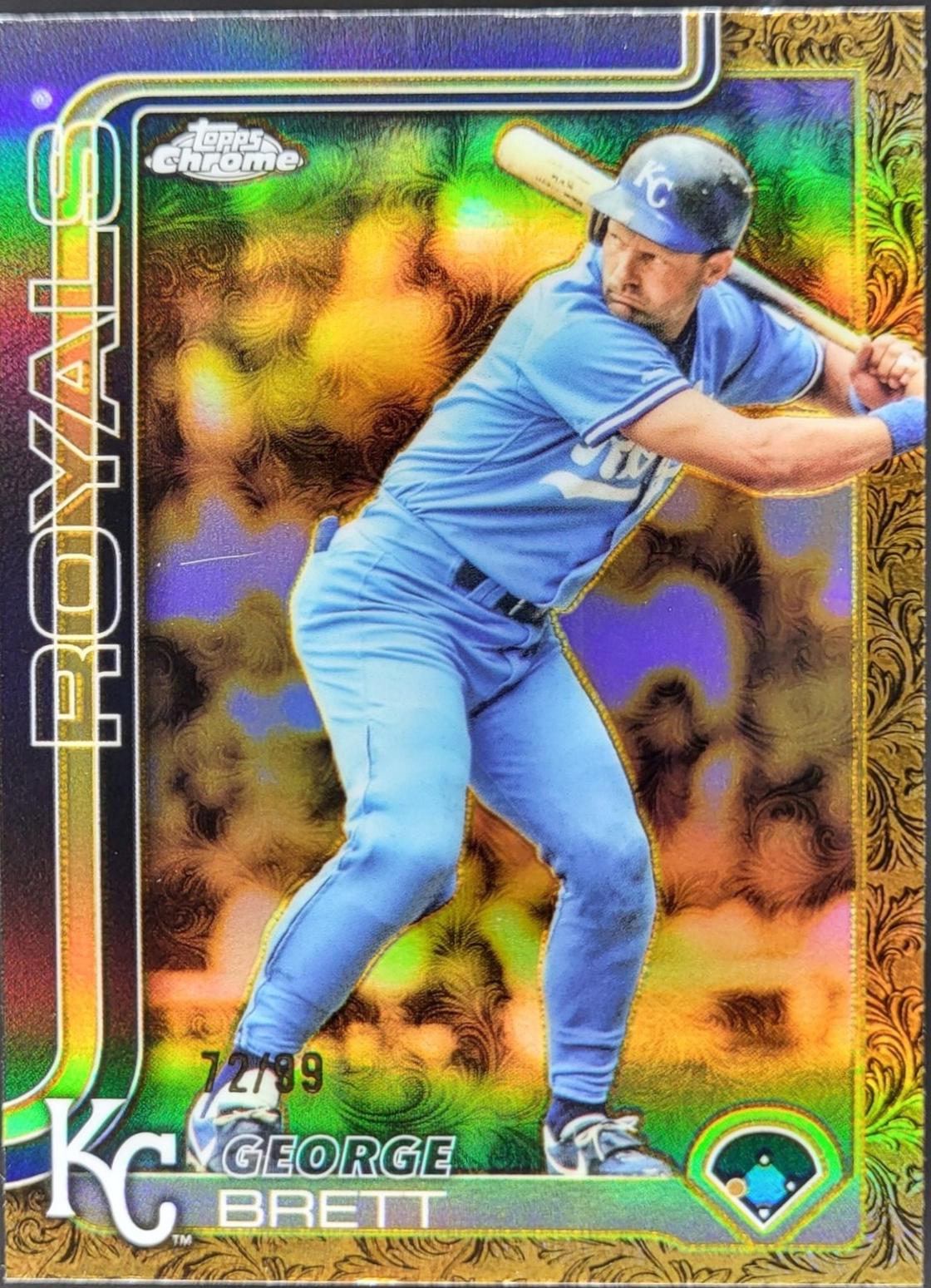 George Brett [Electroblack Gold] #85