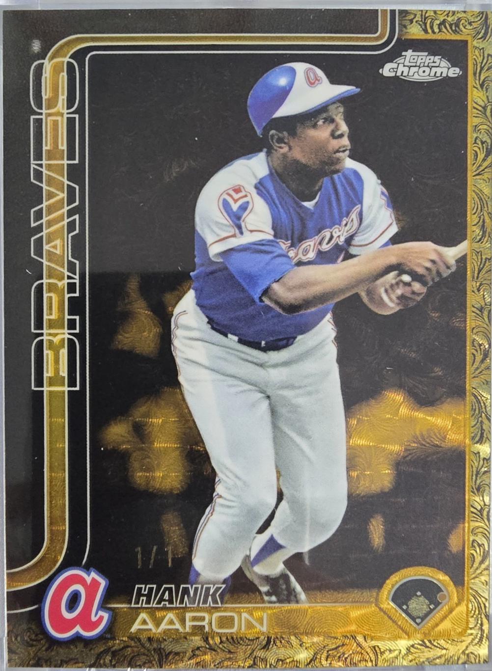 Hank Aaron [Superfractor] #100