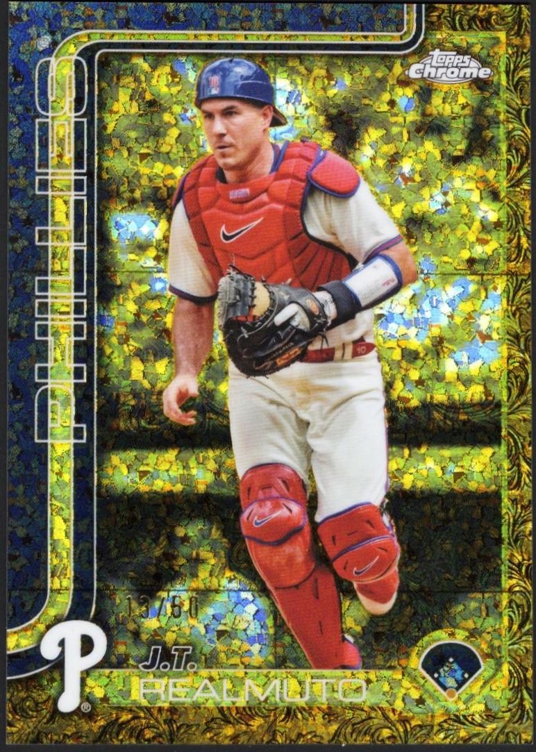 J.T. Realmuto [Gold Mini Diamond] #173