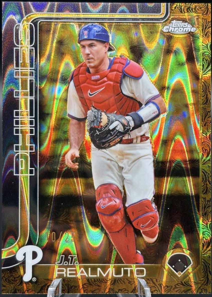 J.T. Realmuto [Gold RayWave] #173