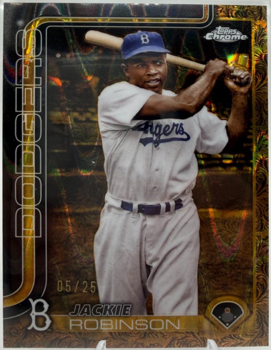 Jackie Robinson [Gold RayWave] #42