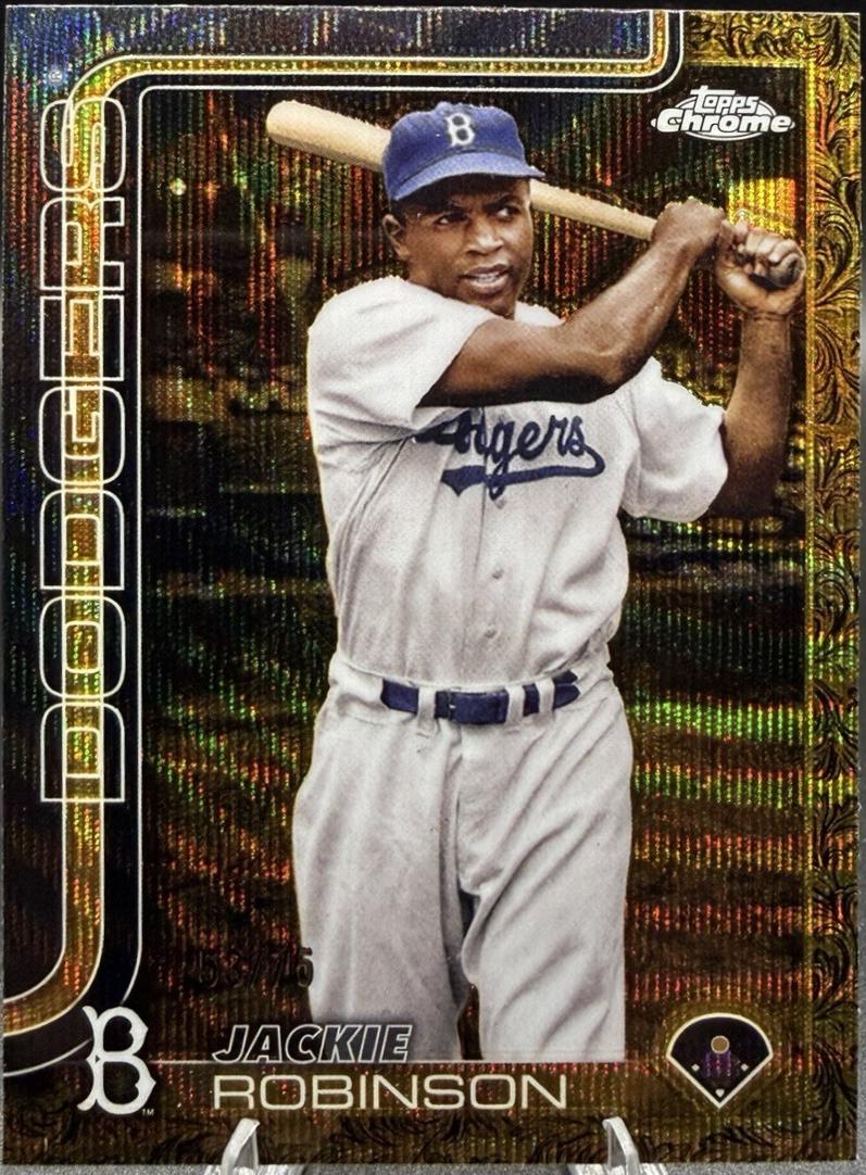 Jackie Robinson [Gold Wave] #42