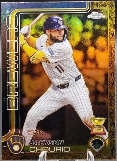 Jackson Chourio [Electroblack Gold] #193
