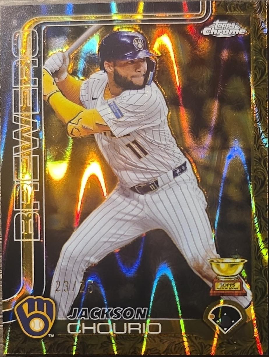 Jackson Chourio [Gold RayWave] #193