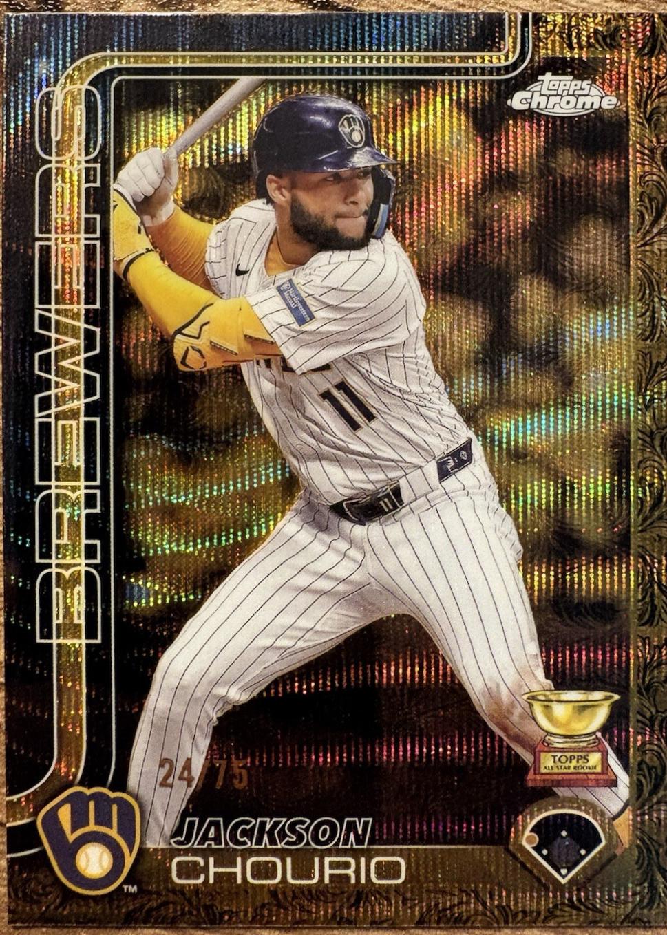 Jackson Chourio [Gold Wave] #193