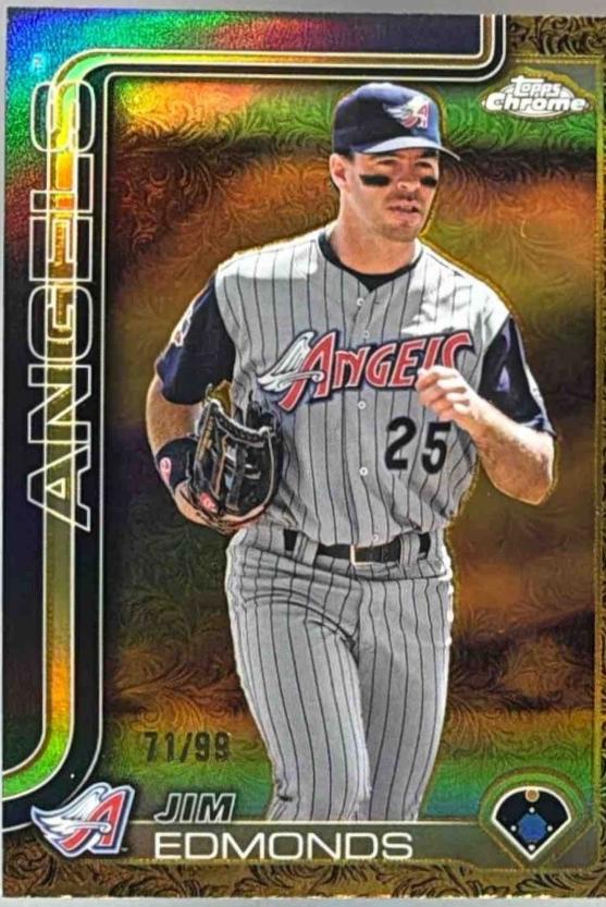 Jim Edmonds [Electroblack Gold] #94