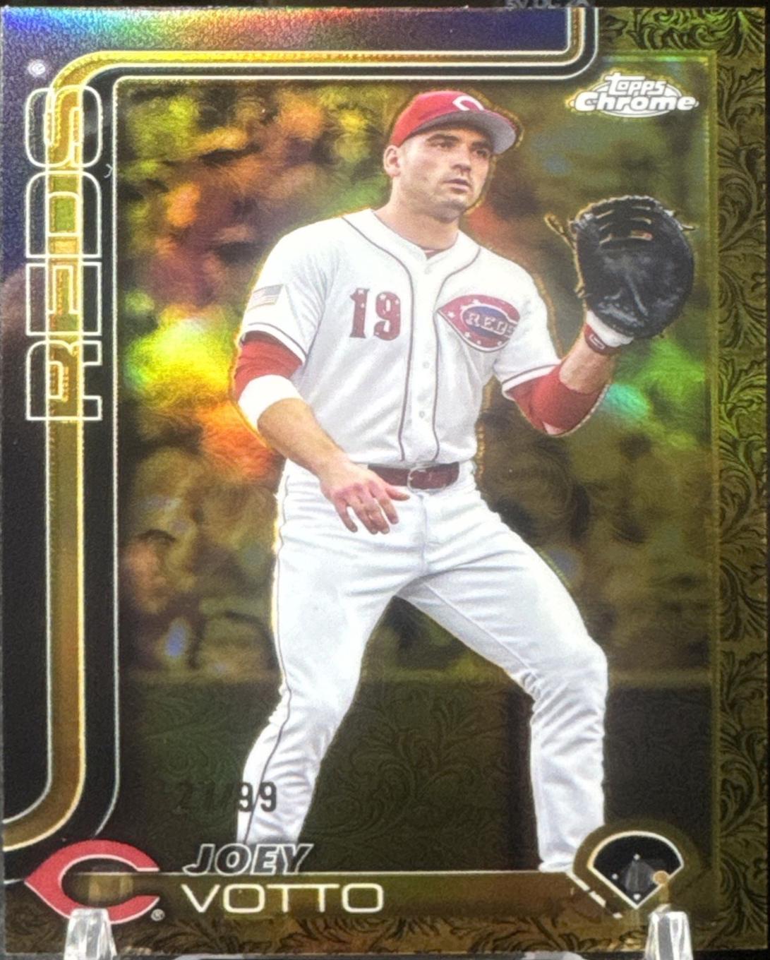 Joey Votto [Electroblack Gold] #71