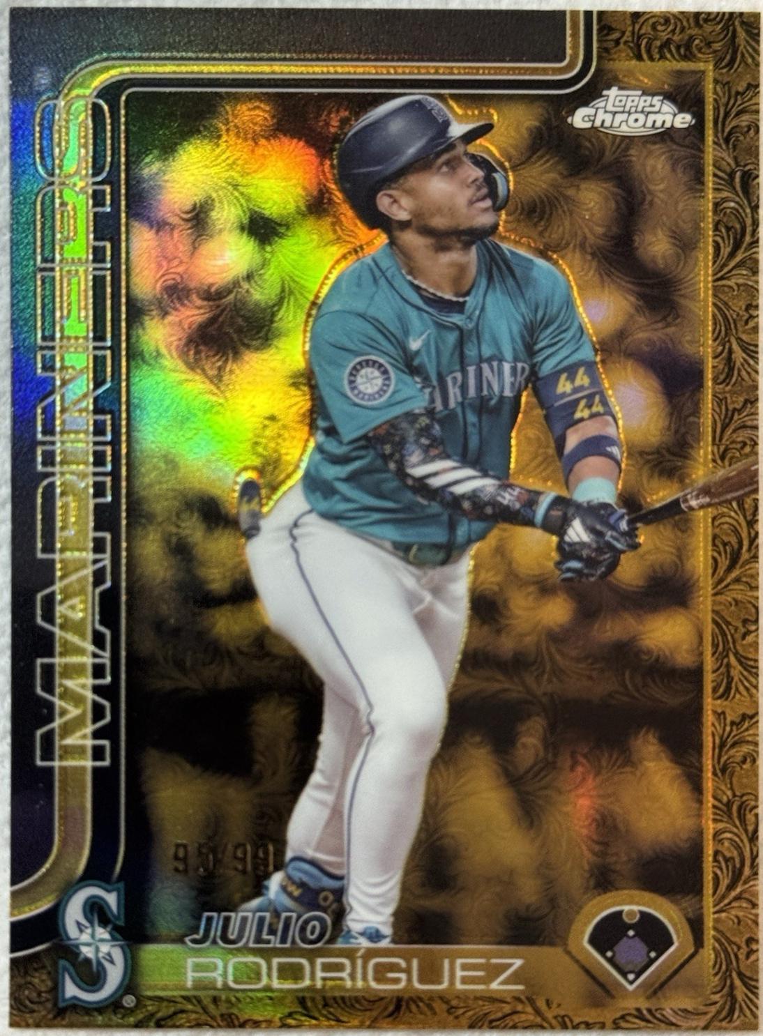 Julio Rodriguez [Electroblack Gold] #145