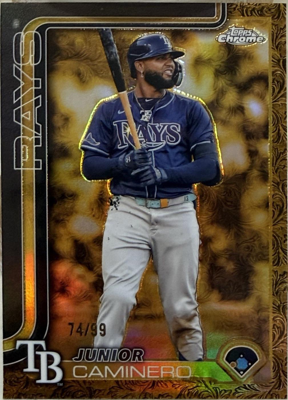 Junior Caminero [Electroblack Gold] #51