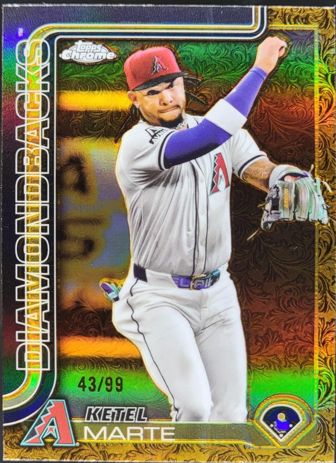 Ketel Marte [Electroblack Gold] #118