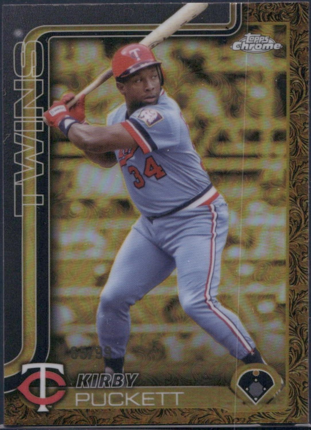 Kirby Puckett [Electroblack Gold] #65