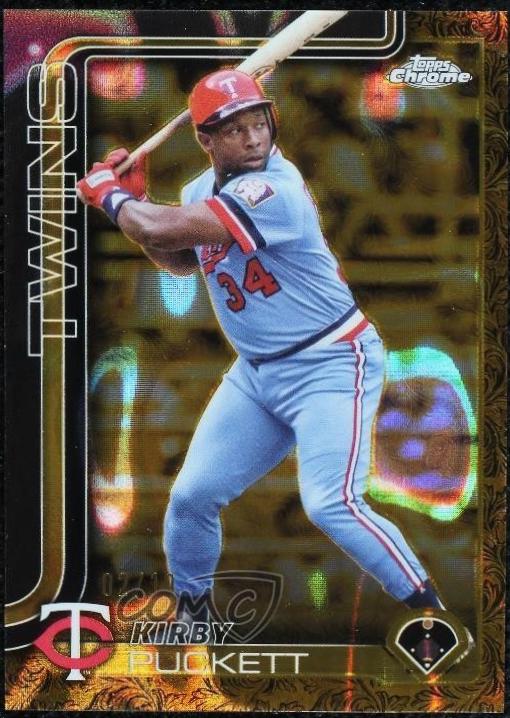Kirby Puckett [Gold Lava] #65