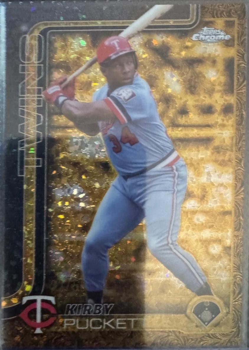 Kirby Puckett [Gold Mini Diamond] #65