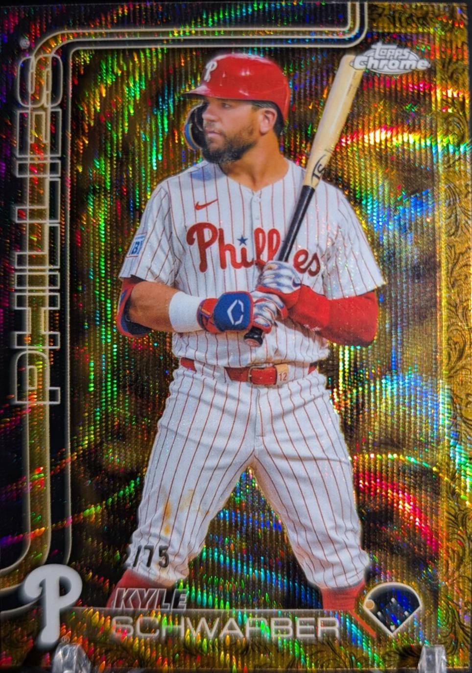Kyle Schwarber [Gold Wave] #196