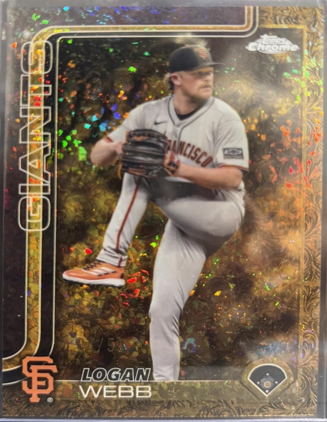 Logan Webb [Gold Mini Diamond] #166