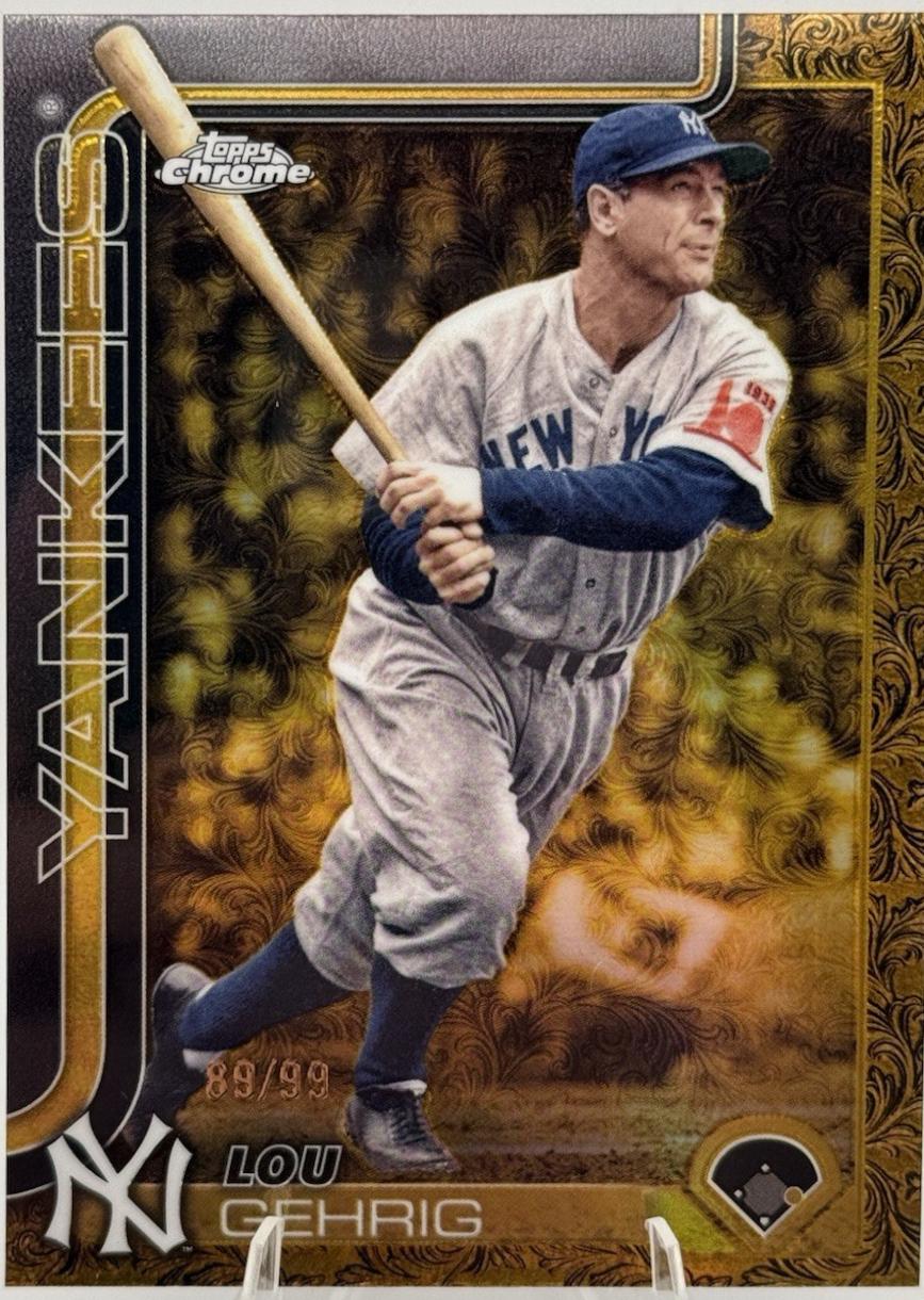 Lou Gehrig [Electroblack Gold] #58