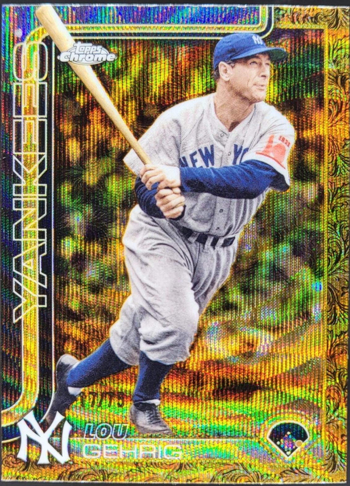Lou Gehrig [Gold Wave] #58