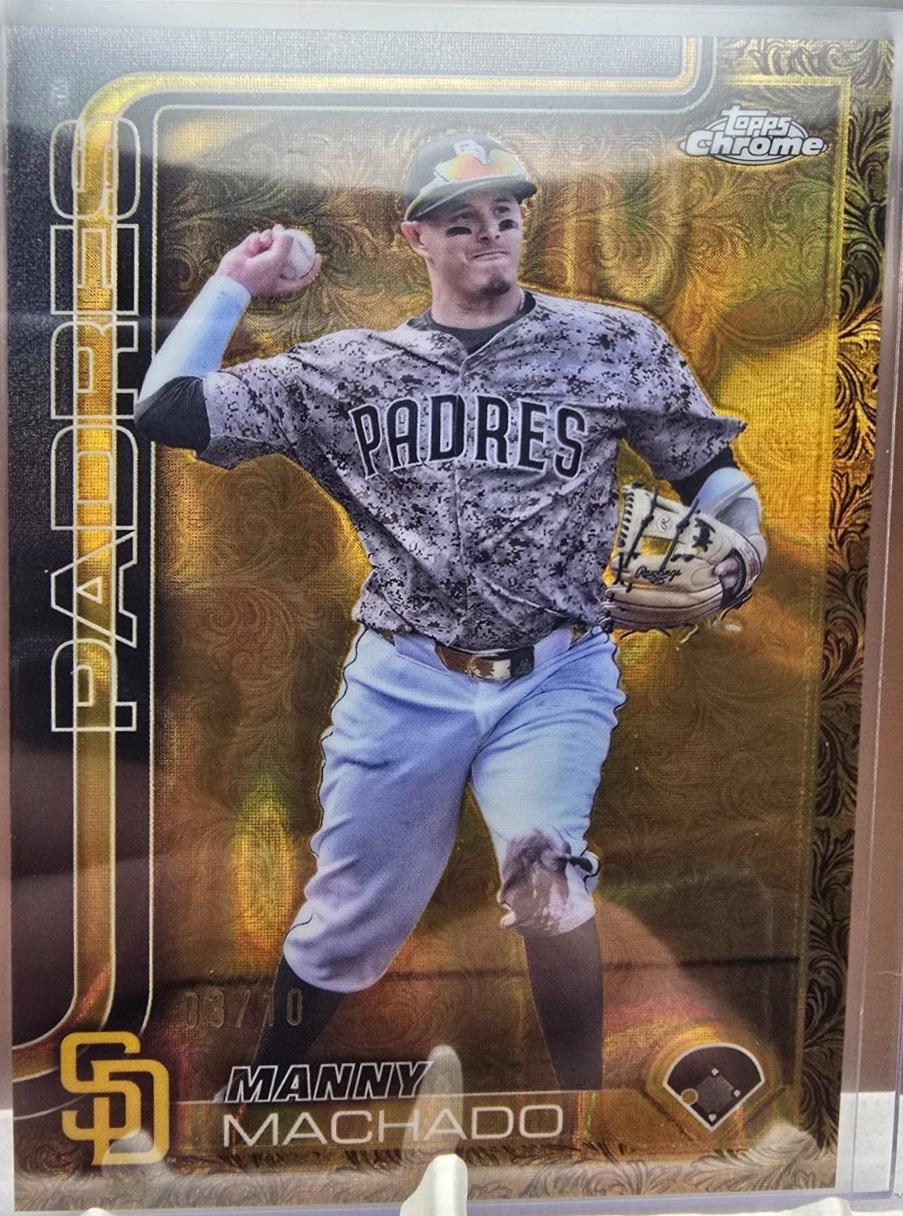 Manny Machado [Gold Lava] #108