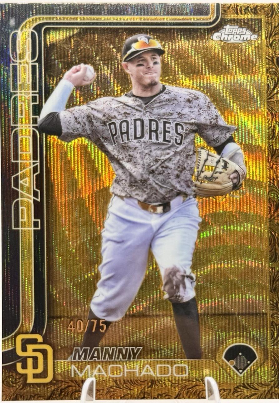 Manny Machado [Gold Wave] #108