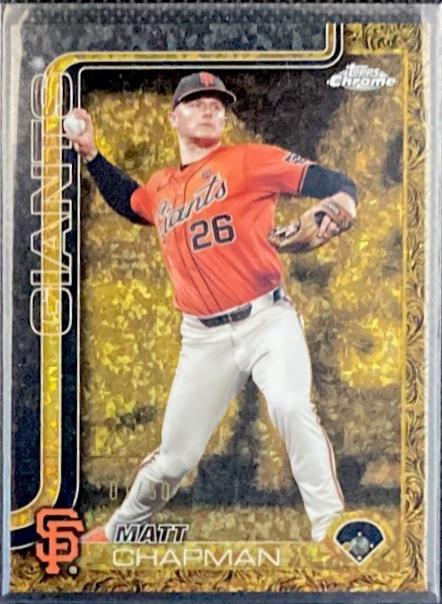 Matt Chapman [Gold Mini Diamond] #197