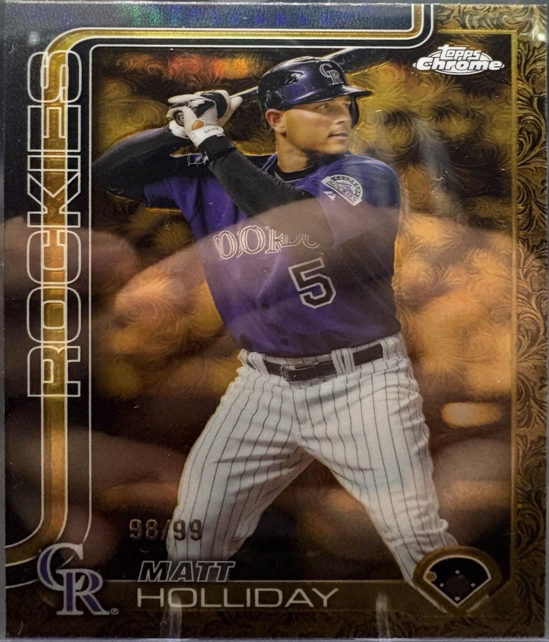 Matt Holliday [Electroblack Gold] #143