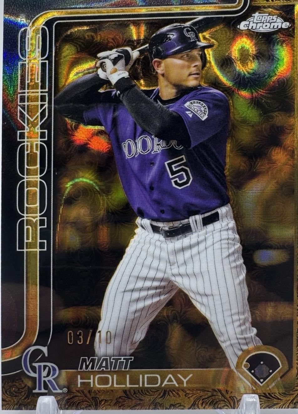 Matt Holliday [Gold Lava] #143