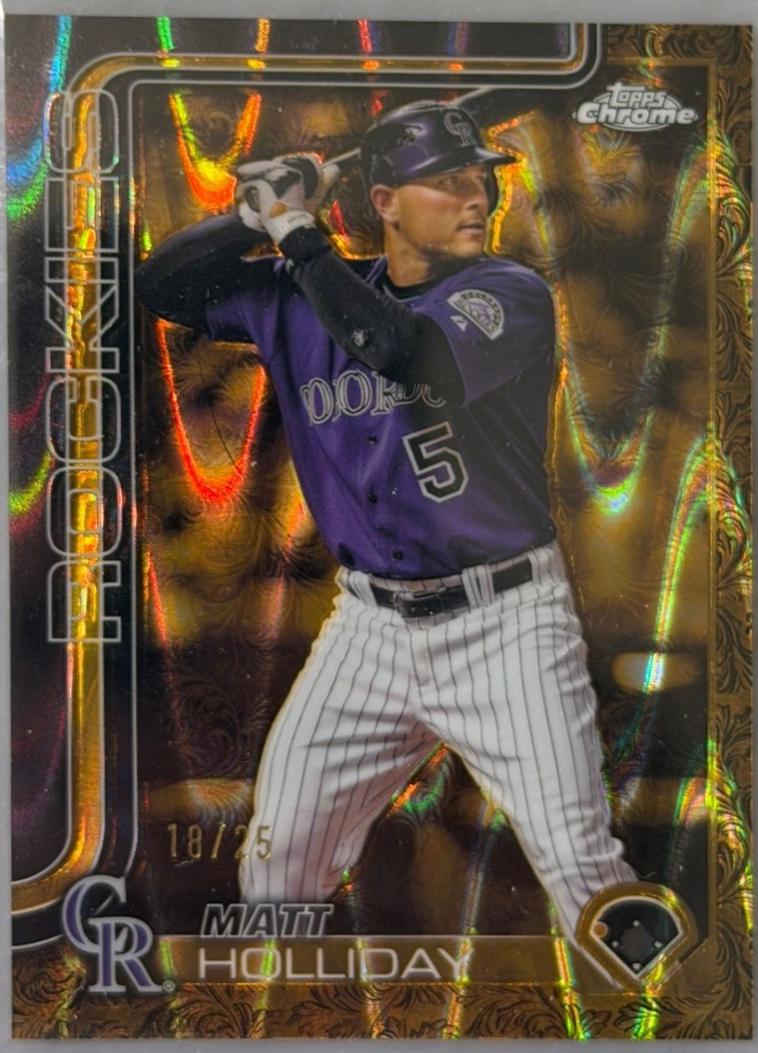 Matt Holliday [Gold RayWave] #143