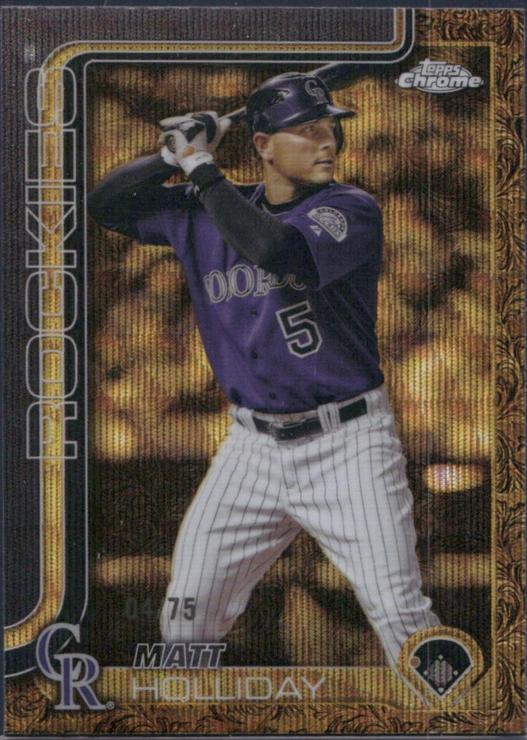 Matt Holliday [Gold Wave] #143