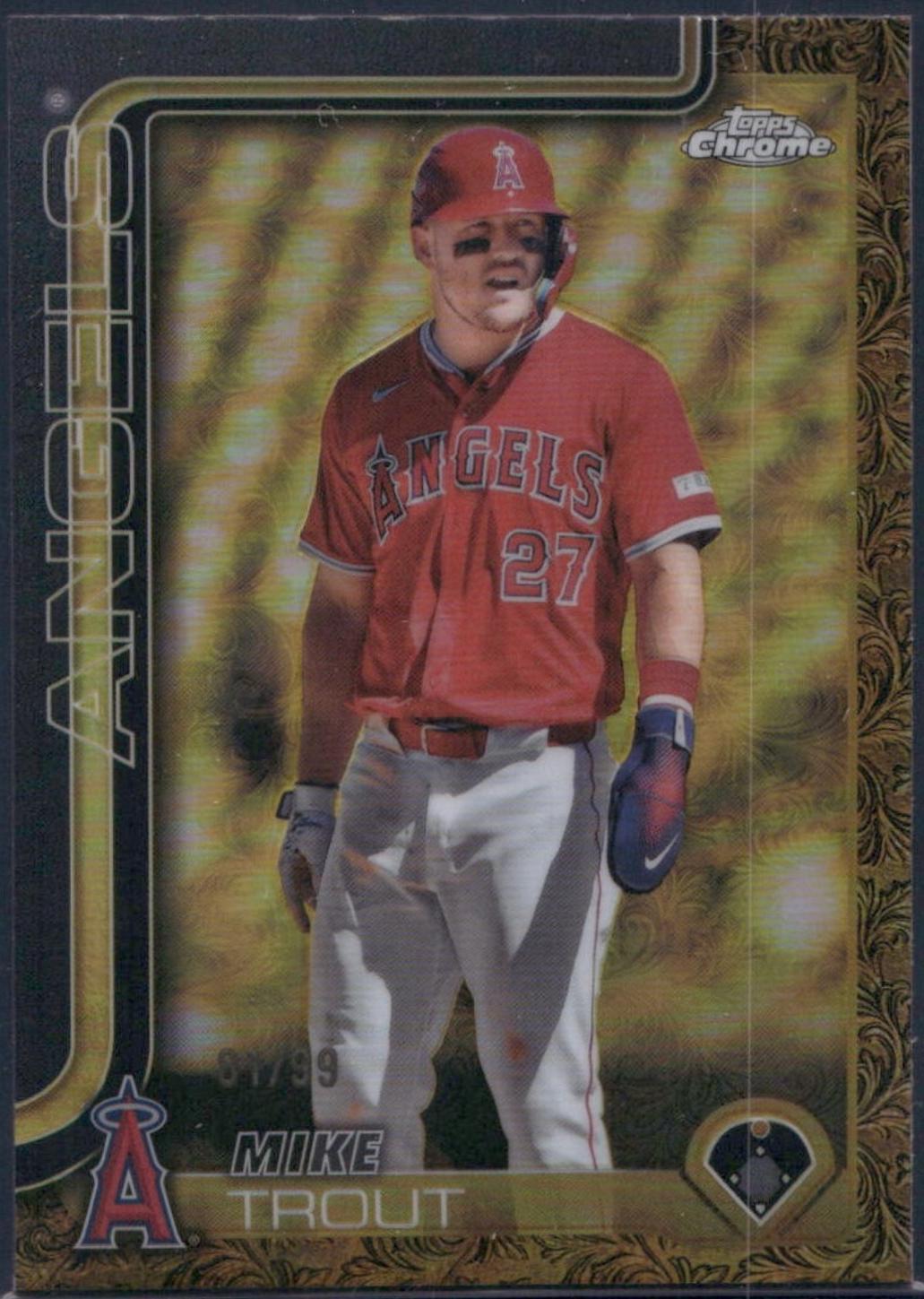 Mike Trout [Electroblack Gold] #27